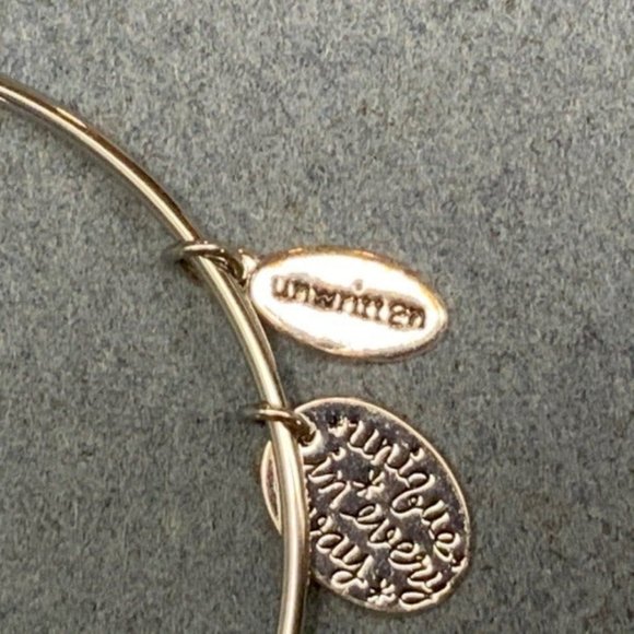 Unwritten Silver Sliders Bracelet Snowflake Turquoise Blue Charm Frozen Unique - Picture 2 of 6